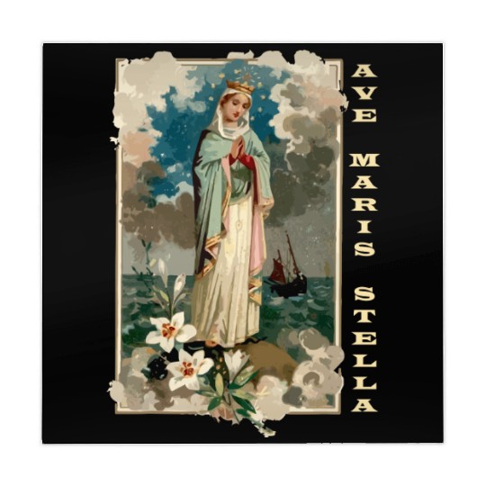 Ave Maria Schubert Latin Mass Blessed Mother Mary Mahjong Mats