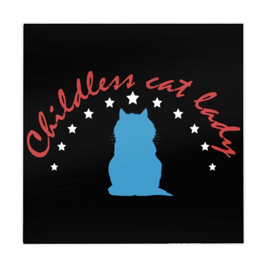 Vintage And Retro Funny Childless Cat Lady Mahjong Mats