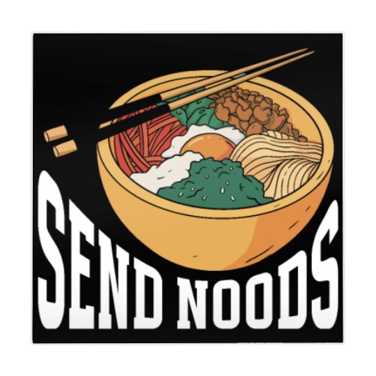 Send Noods Funny Japanese Ramen Noodle Mahjong Mats