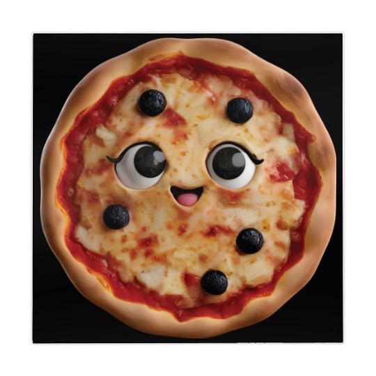 Happy Pizza Realistic Mahjong Mats