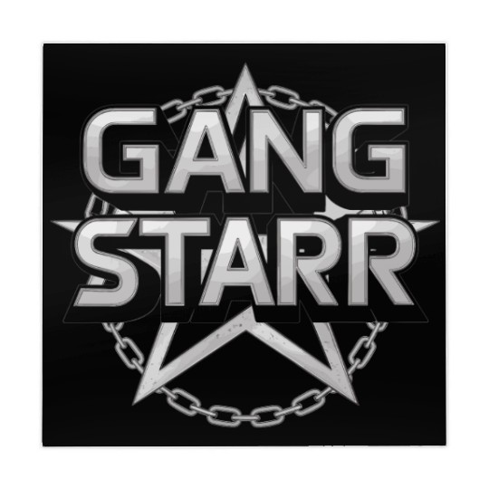 Gangstarr Logo Mahjong Mats - Classic Hip-Hop Design