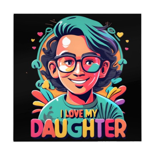 I Love My Daughter Mahjong Mats