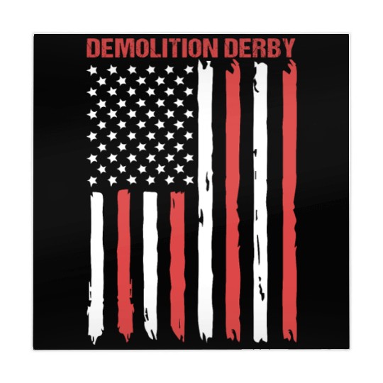 4th Of July US Flag Demolition Derby Demo Derby Mahjong Mats
