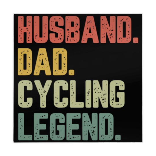 Husband Dad Cycling Legend Funny Father Mahjong Mats