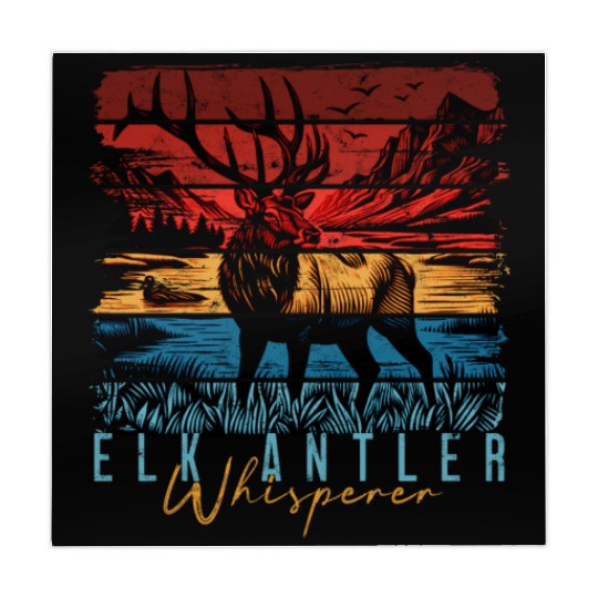 Shed Hunting Elk Antler Whisperer Mahjong Mats