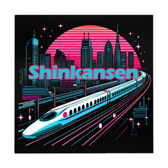Shinkansen Japan Train bullet Mahjong Mats