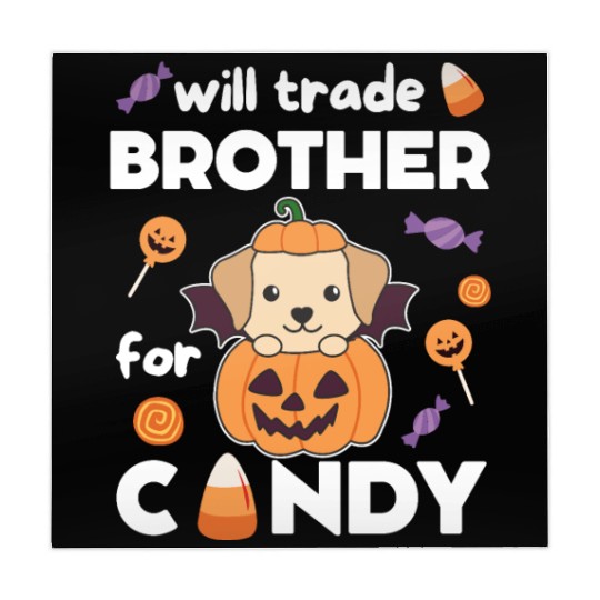 Labrador Halloween Trade Brother For Candy Mahjong Mats