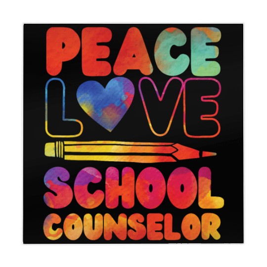 School Counselor Girl Watercolor Mahjong Mats