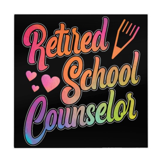 School Counselor Retired Mahjong Mats