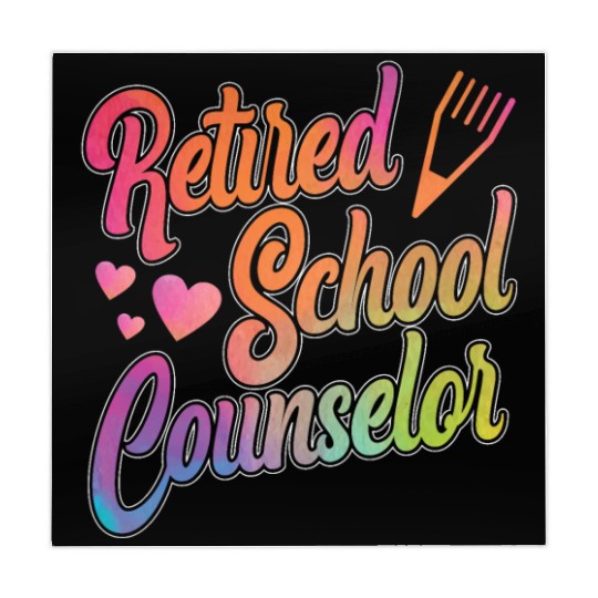 School Counselor Retired Mahjong Mats