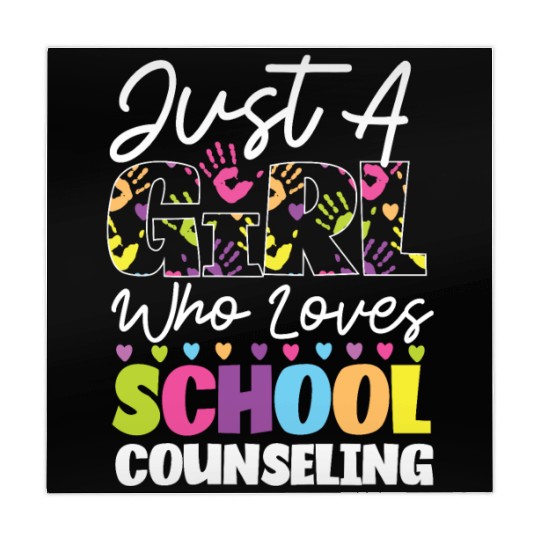 School Counselor Just A Girl Who Mahjong Mats
