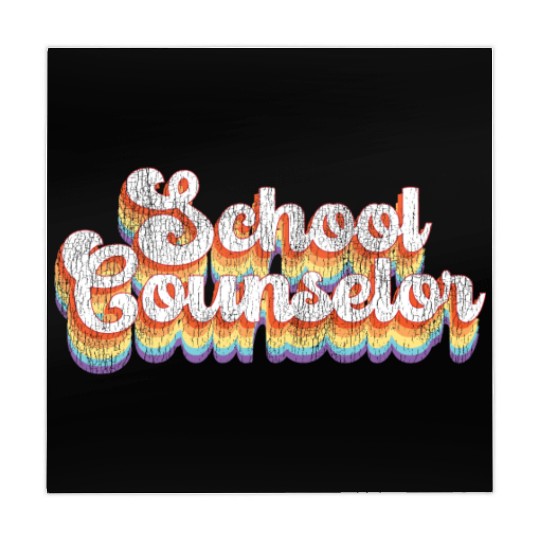 School Counselor Retro Vintage Mahjong Mats