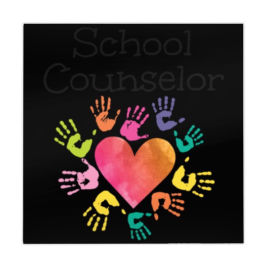 School Counselor Heart Mahjong Mats