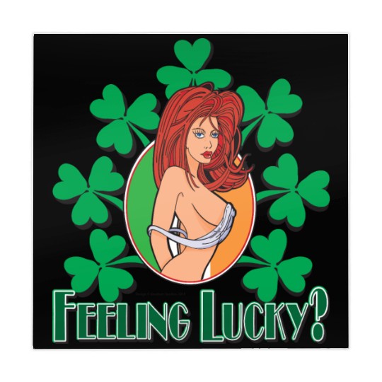 Feeling Lucky Girl Mahjong Mats