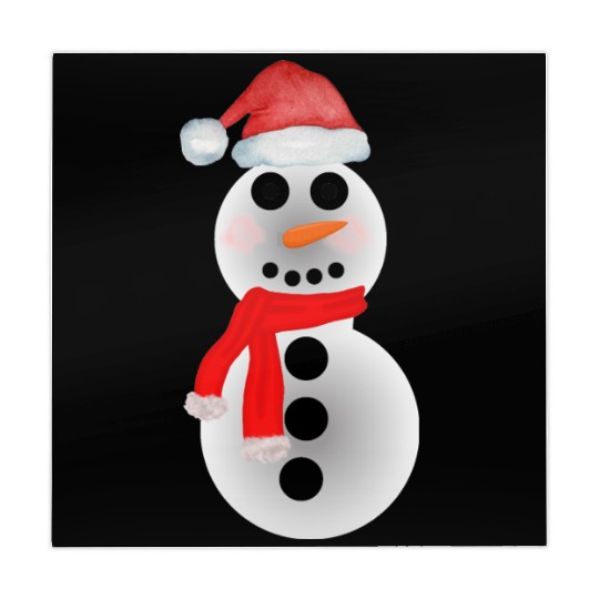 Cute Snowman Mahjong Mats