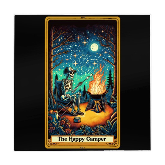 The Happy Camper Tarot Mahjong Mats
