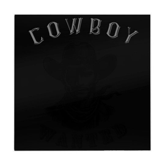 Cowboy Wanted Western Country Style Mahjong Mats