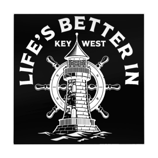 Florida Sailing LIFE'S BETTER IN KEY-WEST Mahjong Mats