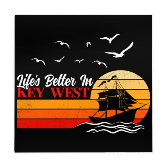 KEY-WEST FLORDIA Sailing West Keys Sailing Outfit Mahjong Mats