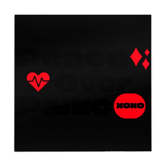 Peace Over Panic Anxiety Mental Health Mahjong Mats