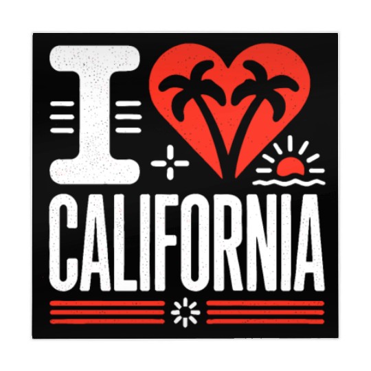 I love California | The Golden State Mahjong Mats