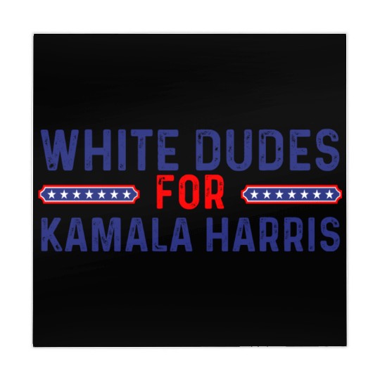 White Dudes for kamala harris 2024 Mahjong Mats