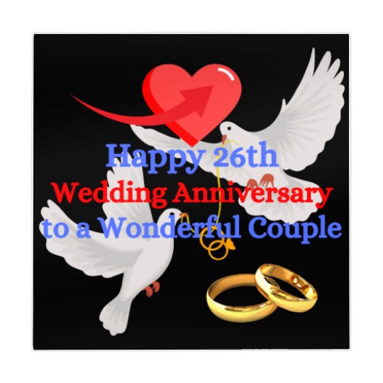 wedding Anniversary 26th Mahjong Mats