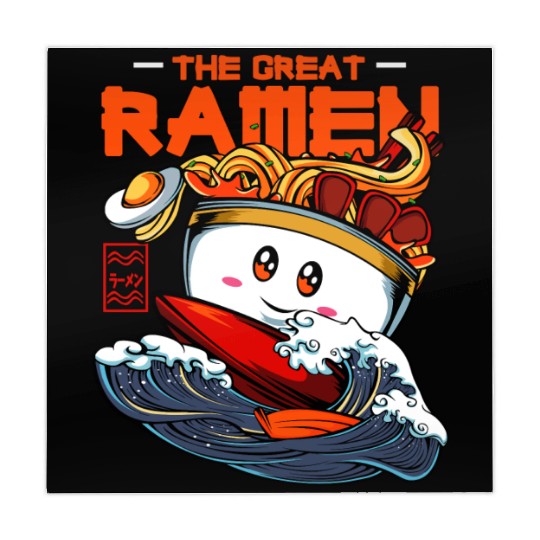 Cute Great Ramen Bowl Japanese Noodles Mahjong Mats