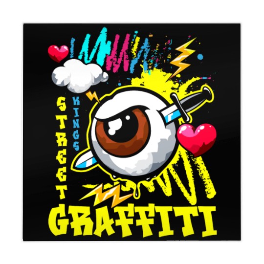 Graffiti Train Hip Hop Mahjong Mats