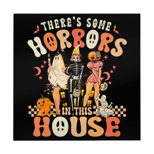 Halloween There's some horrors in this house Mahjong Mats