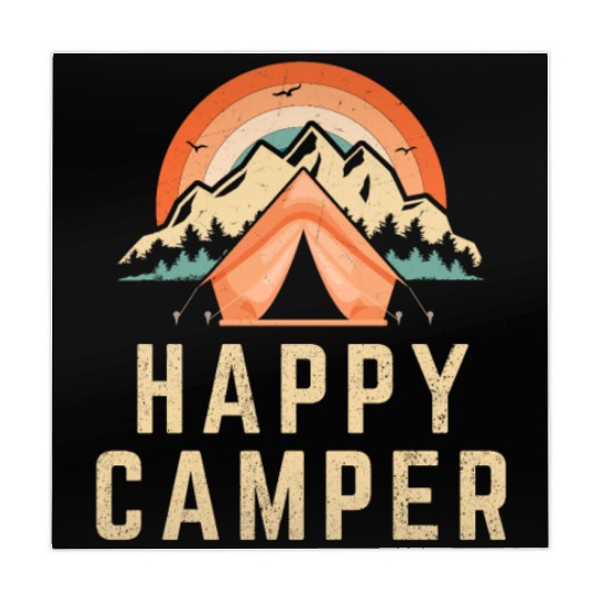 Happy Camper - Camping Lover Mahjong Mats