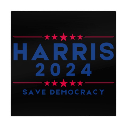 Harris For President 2024 Save democracy Mahjong Mats