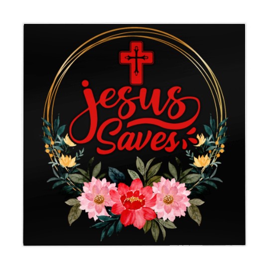 Jesus Saves Bible Text Love Jesus Christian Mahjong Mats