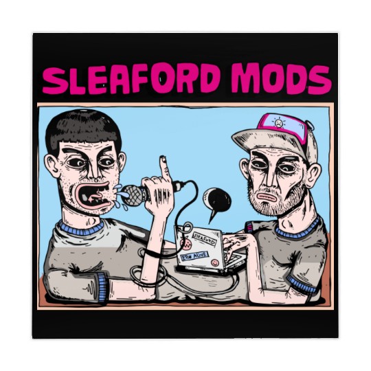 Sleaford Mods Punk Rock Design Mahjong Mats