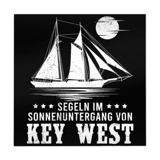 Florida SUNSET SAILING IN KEY-WEST Mahjong Mats