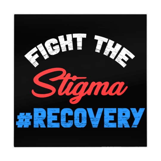 Fight The Stigma #Recovery Overdose Sobriety Mahjong Mats