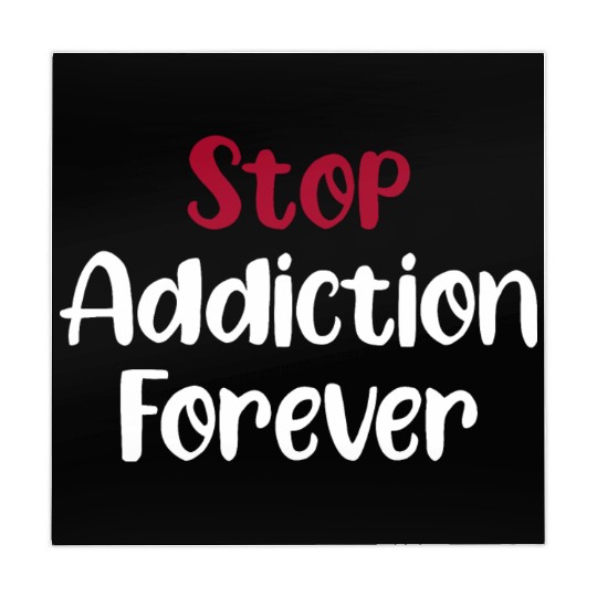 Stop Addiction Forever Overdose Sobriety Stigma Mahjong Mats
