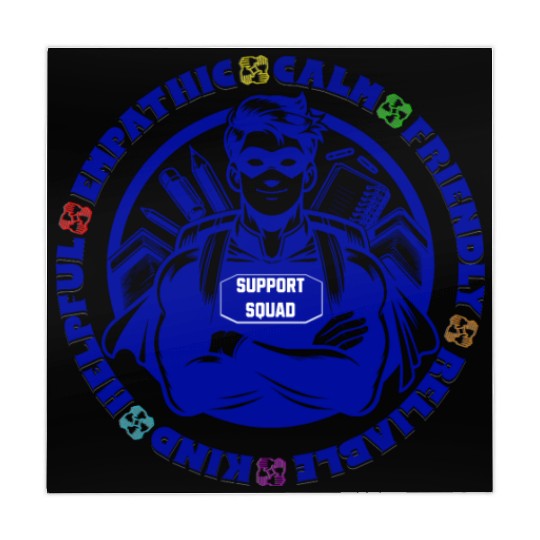 Support Squad - Empathic, Calm, Reliable Mahjong Mats