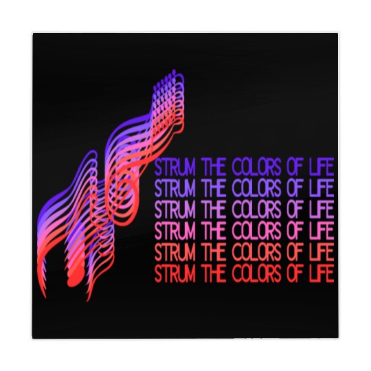 Abstract Strings - Guitar Mahjong Mats