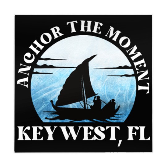Florida ANCHOR THE MOMENT KEY-WEST, FL Vintage Mahjong Mats