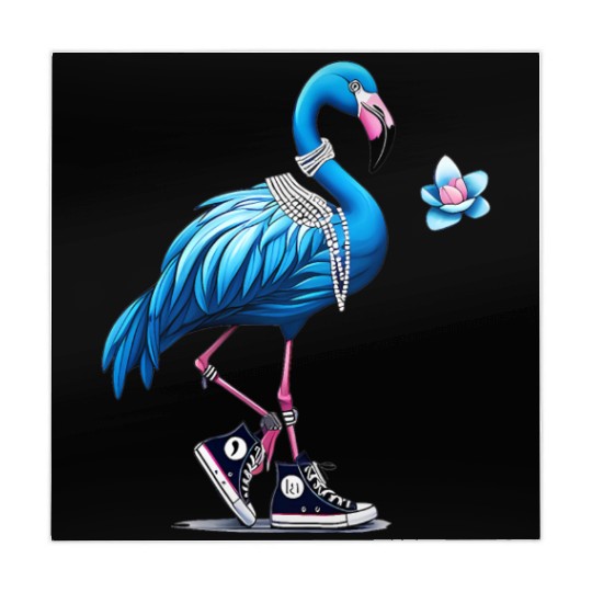 Flamingo Chucks And Pearls Comma La Kamala 2024 Mahjong Mats
