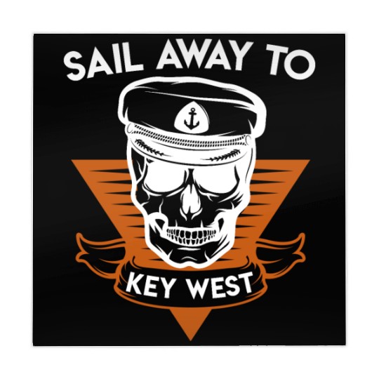 Florida Keys SAIL AWAY TO KEY-WEST Sailing Outfit Mahjong Mats