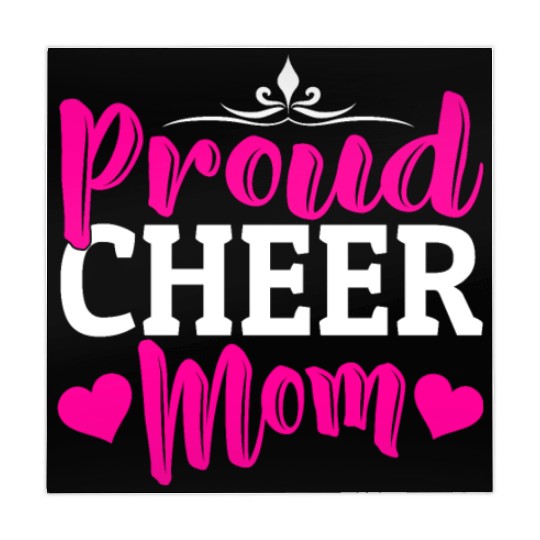 Proud Cheer Mom Cheerleading Mommy Mother's Day Mahjong Mats