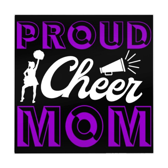 Proud Cheer Mom Cheerleading Mommy Mother's Day Mahjong Mats