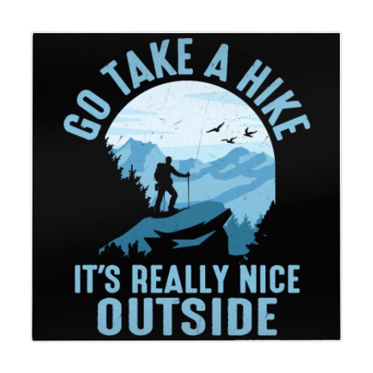 Go Take A Hike It's Really Nice Outside Hiker Hiki Mahjong Mats