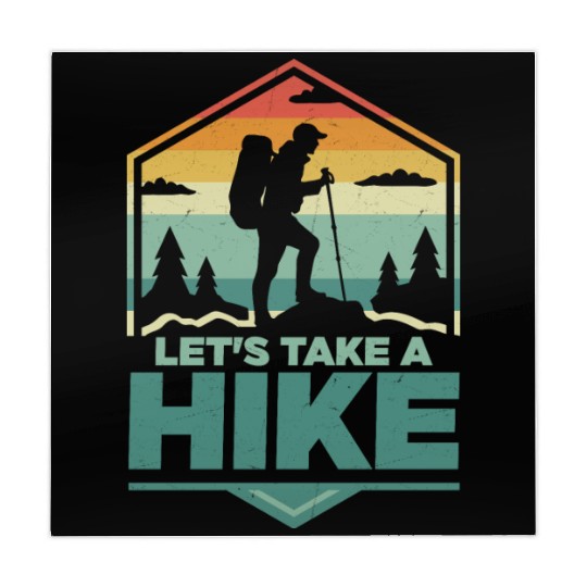Let's Take A Hike Hiking Hiker Mahjong Mats