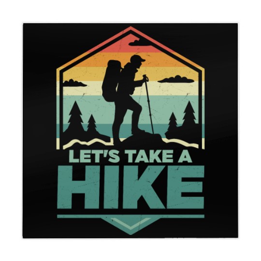 Let's Take A Hike Hiking Hiker Mahjong Mats