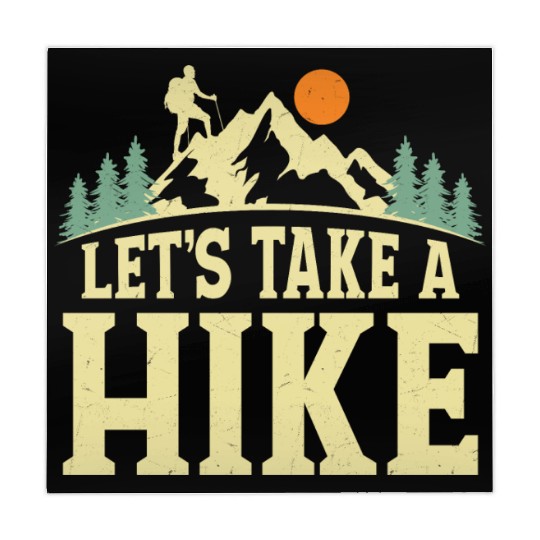 Let's Take A Hike Hiker Hiking Mahjong Mats