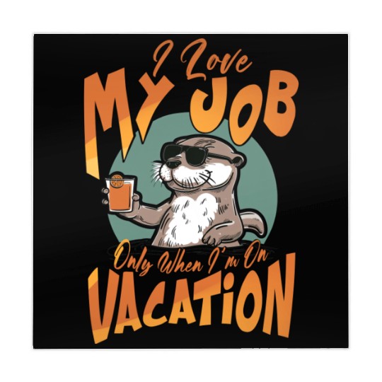 I love my job, only when I'm on vacation. Mahjong Mats