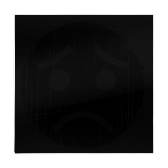 Sad Emoticon Mahjong Mats